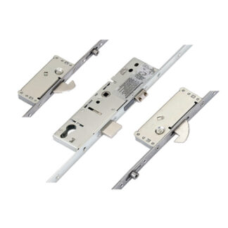 ERA Latch Deadbolt 2 Large Hooks 2 Rollers Split Spindle Multipoint Door Lock - Option 2 (top hook to spindle = 730mm)