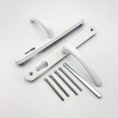 Fab & Fix Farnham Lever Lever UPVC Multipoint Door Handles - Without Snib 68mm PZ Sprung 215mm Screw Centres - Image 2