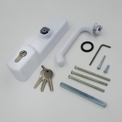 Exidor 500 Series Outside Access Device - Lever Handle with Euro Cylinder - For UPVC Doors - Image 5