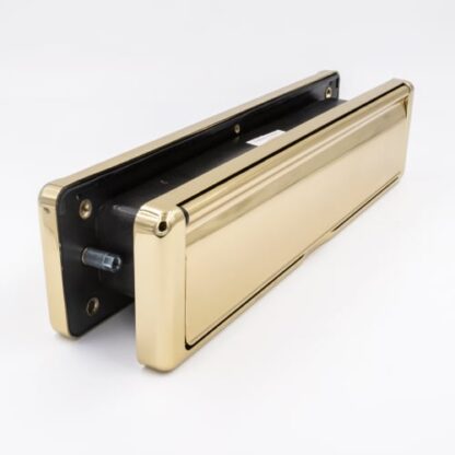 Fab & Fix Nu-Mail 12" Telescopic Letterplate for UPVC Doors - 40-80mm - Image 5