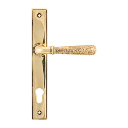 From the Anvil Hammered Lever/Lever Multipoint Door Handles - 92mm PZ Sprung 212mm Screw Centres (LEAD TIME: 2-3 DAYS)