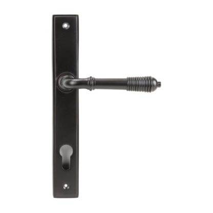 From the Anvil Reeded Lever/Lever Multipoint Door Handles - 92mm PZ Sprung 212mm Screw Centres (LEAD TIME: 2-3 DAYS) - Image 7