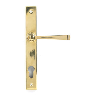 From the Anvil Avon Slim Lever/Lever Multipoint Door Handles - 92mm PZ Sprung 212mm Screw Centres (LEAD TIME: 2-3 DAYS)