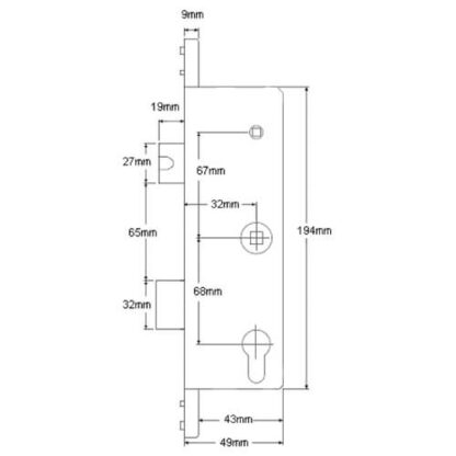 Fullex SL16 Genuine Multipoint Gearbox - Lift Lever or Split Spindle - Image 2