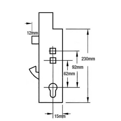Fullex XL Genuine Multipoint Gearbox - Lift Lever or Double Spindle - Image 2