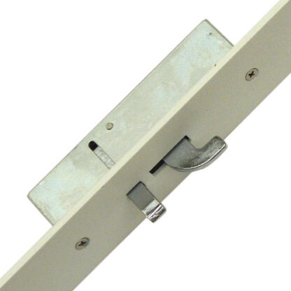 Fullex XL Latch 3 Hooks 2 Anti Lift Pins Flat 44mm White Faceplate Double Spindle Multipoint Door Lock - Image 3
