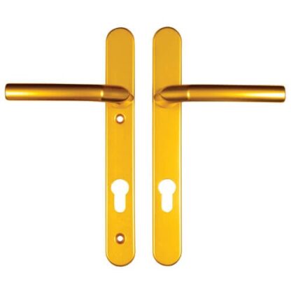 Hoppe Birmingham Lever Lever UPVC Multipoint Door Handles -  92mm PZ Sprung 122mm Screw Centres - Image 3