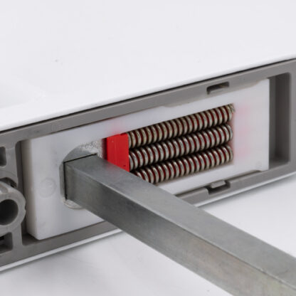 Hoppe Birmingham Lever Lever UPVC Multipoint Door Handles -  92mm PZ Sprung 122mm Screw Centres - Image 8