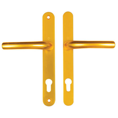 Hoppe Tokyo Lever Lever UPVC Multipoint Door Handles -  92mm PZ Sprung 215mm Screw Centres - Image 2