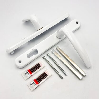 Hoppe Atlanta Lever Moveable Pad UPVC Multipoint Door Handles - 92mm/62mm PZ Sprung 215mm Screw Centres - Image 7