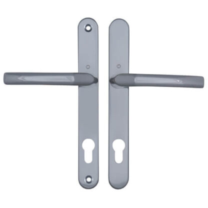 Hoppe Birmingham Sprung Lever Lever UPVC Multipoint Door Handles -  92mm PZ 215mm Screw Centres - Image 2