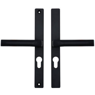 Hoppe London Lever Lever UPVC Multipoint Door Handles -  48mm PZ Sprung 215mm Screw Centres