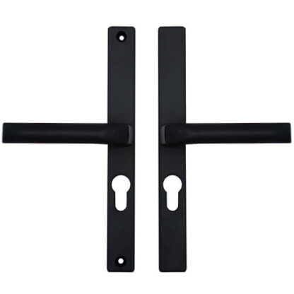 Hoppe London Lever Lever UPVC Multipoint Door Handles -  48mm PZ Sprung 215mm Screw Centres