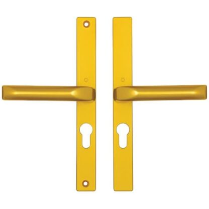 Hoppe London Lever Lever UPVC Multipoint Door Handles -  48mm PZ Sprung 215mm Screw Centres - Image 2