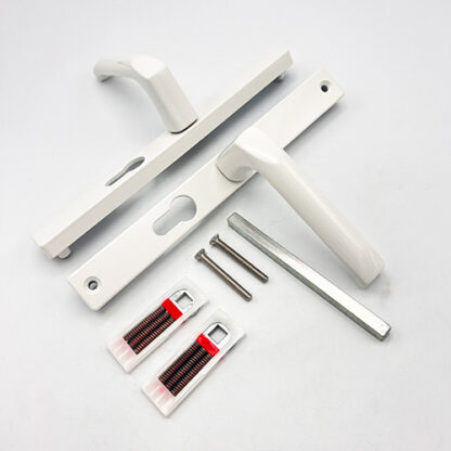 Hoppe London Lever Lever UPVC Multipoint Door Handles -  48mm PZ Sprung 215mm Screw Centres - Image 6