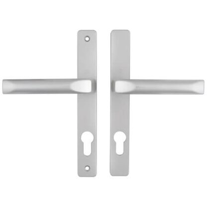 Hoppe London Lever Lever UPVC Multipoint Door Handles -  72mm PZ Unsprung 180mm Screw Centres - Image 2