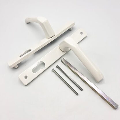 Hoppe London Lever Lever UPVC Multipoint Door Handles -  72mm PZ Unsprung 180mm Screw Centres - Image 5