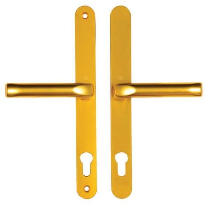 Hoppe London Lever Lever UPVC Multipoint Door Handles -  92mm PZ Sprung 240mm Screw Centres - Image 2