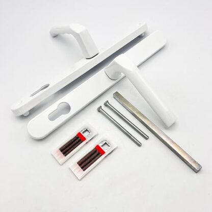 Hoppe London Lever Lever UPVC Multipoint Door Handles -  92mm PZ Sprung 240mm Screw Centres - Image 6