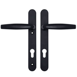 Hoppe Atlanta Lever Lever UPVC Multipoint Door Handles -  92mm PZ Sprung 122mm Screw Centres