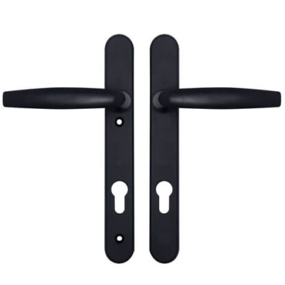 Hoppe Atlanta Lever Lever UPVC Multipoint Door Handles -  92mm PZ Sprung 122mm Screw Centres