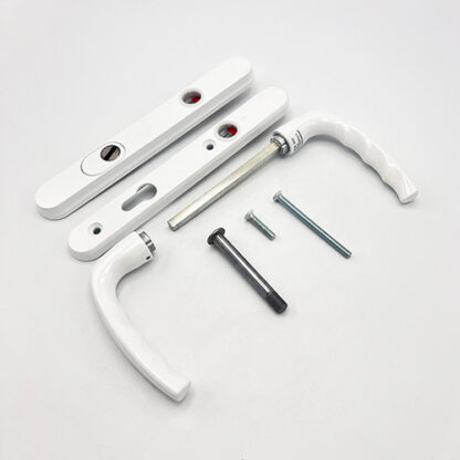 Hoppe Atlanta PAS24 Lever Lever UPVC Multipoint Door Handles -  92mm PZ Unsprung 122mm Screw Centres - Image 5