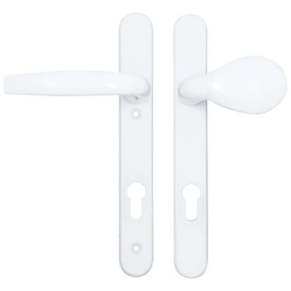 Hoppe Atlanta Lever Moveable Pad UPVC Multipoint Door Handles - 92mm PZ Sprung 122mm Screw Centres - Image 6