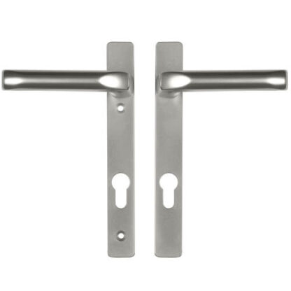 Hoppe London Lever Lever UPVC Multipoint Door Handles -  92mm PZ Unsprung 122mm Screw Centres - Image 2