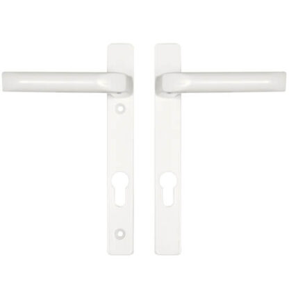 Hoppe London Lever Lever UPVC Multipoint Door Handles -  92mm PZ Unsprung 122mm Screw Centres - Image 3