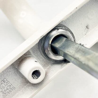 Hoppe London Lever Lever UPVC Multipoint Door Handles -  92mm PZ Unsprung 122mm Screw Centres - Image 7