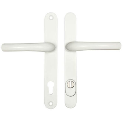 Hoppe Tokyo PAS24 Lever Lever UPVC Multipoint Door Handles -  92mm PZ Sprung 215mm Screw Centres - Image 3