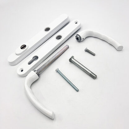 Hoppe Tokyo PAS24 Lever Lever UPVC Multipoint Door Handles -  92mm PZ Sprung 215mm Screw Centres - Image 5