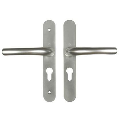 Hoppe Tokyo Lever Lever UPVC Multipoint Door Handles -  48mm PZ Sprung 160mm Screw Centres - Image 3