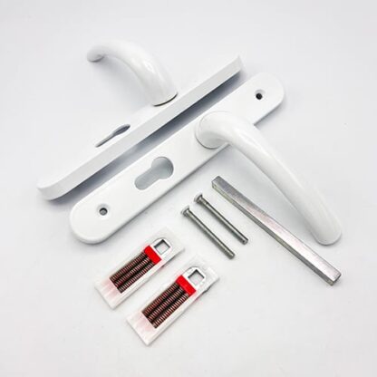 Hoppe Tokyo Lever Lever UPVC Multipoint Door Handles -  48mm PZ Sprung 160mm Screw Centres - Image 5
