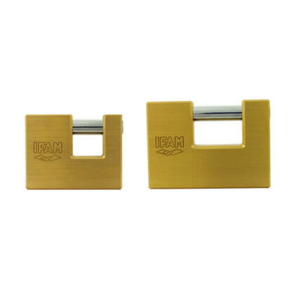 Ifam U Series Brass Shutter Padlock - Image 2