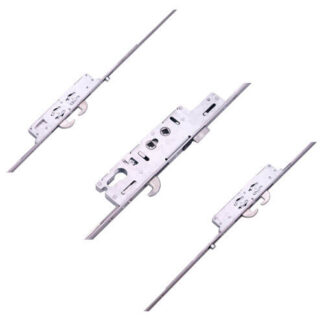 Ingenious Duplex Latch 5 Hook 2 Roller Double Spindle Multipoint Door Lock (top hook to spindle = 733mm)