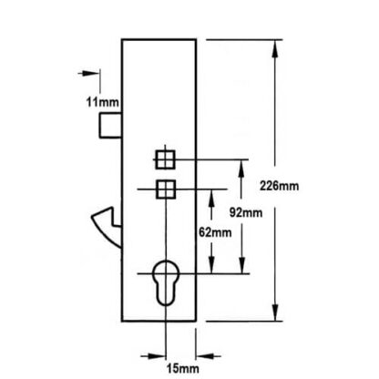 Kenrick Excalibur Genuine Multipoint Gearbox - Lift Lever or Double Spindle - Image 9