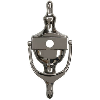 UPVC Urn Door Knocker with Hole for Viewer - Image 2