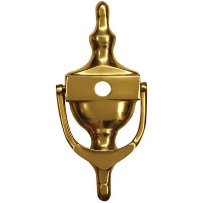 UPVC Urn Door Knocker with Hole for Viewer - Image 3