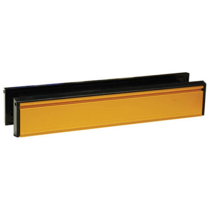 Paddock Slimline 12" Telescopic Letterplate for UPVC Doors - 40-80mm - Image 5