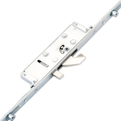 Lockmaster Latch Deadbolt 2 Hooks 2 Anti Lift Pins 4 Rollers Lift Lever or Double Spindle Multipoint Door Lock - Option 2 (top hook to spindle = 621mm) - Image 3