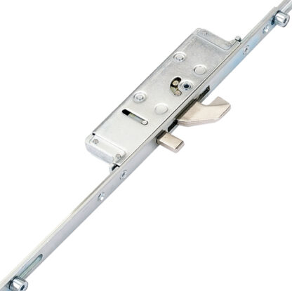 Lockmaster Latch Deadbolt 2 Hooks 2 Anti Lift Pins 4 Rollers Lift Lever or Double Spindle Multipoint Door Lock - Option 2 (top hook to spindle = 621mm) - Image 6