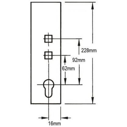 Lockmaster Passive Genuine Multipoint Gearbox - Lift Lever or Double Spindle - Image 3
