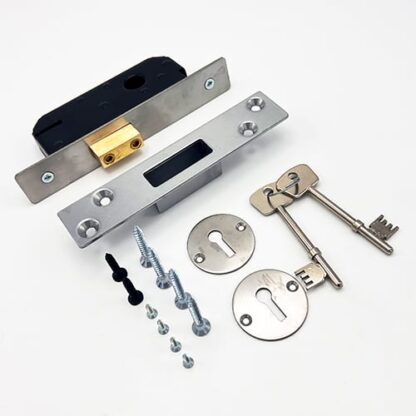 Willenhall M4 Upright Non British Standard 5 Lever 2" Mortice Deadlock - Image 3