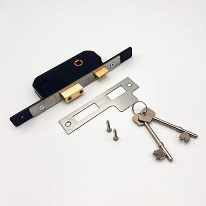 Willenhall M5 Non British Standard 5 Lever 2" Straight 19mm Extended Forend Mortice Sashlock - Image 3