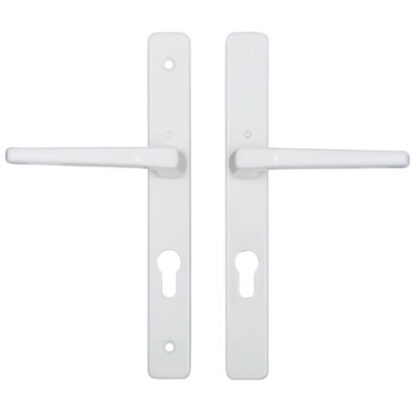 Hoppe Frankfurt Lever Lever UPVC Multipoint Door Handles -  70mm PZ Unsprung 200mm Screw Centres - Image 3