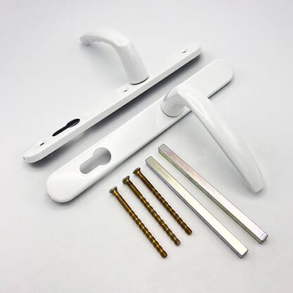 Hoppe Atlanta Lever Lever UPVC Multipoint Door Handles -  92mm PZ Unsprung 200mm Screw Centres - Image 6