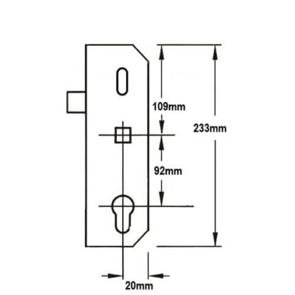 Mila Copy Multipoint Gearbox - Latch Only Version - Lift Lever - Image 2