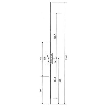 Mila Master Latch Deadbolt 2 Rollers Lift Lever Multipoint Door Lock - Image 2