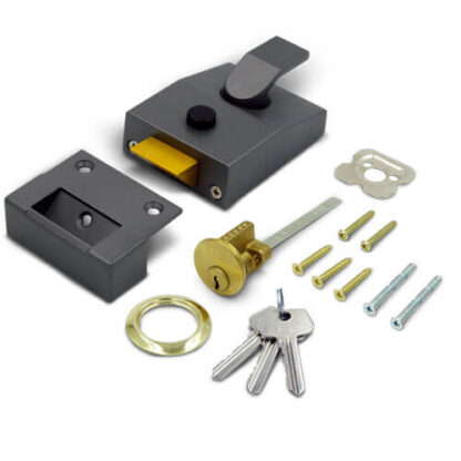 TSS 6 Pin Modern Non-Deadlocking Nightlatch 60mm - Image 2